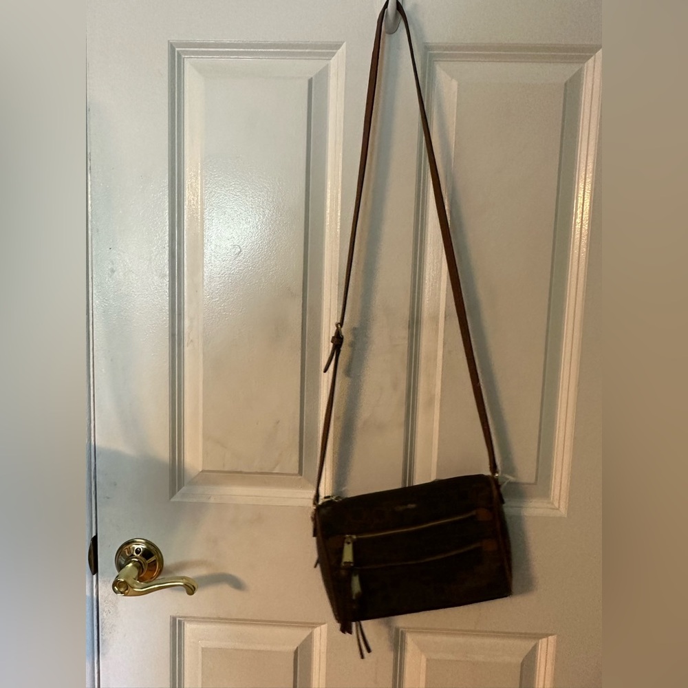 Brown Calvin Klein purse